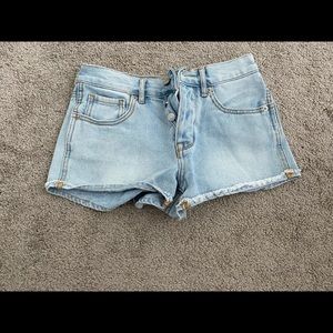 Jean shorts